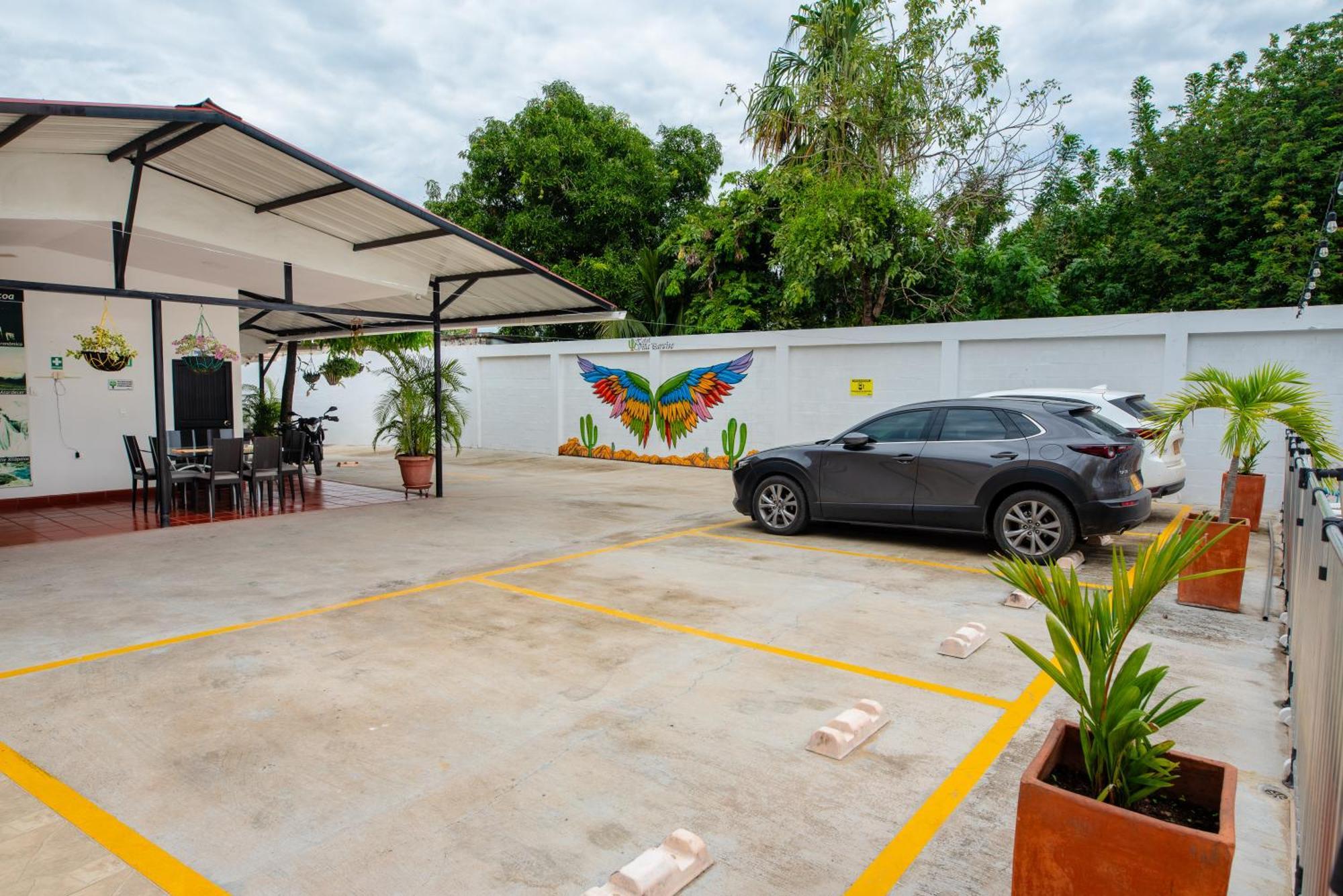 Hotel Villa Paraiso Villavieja Bagian luar foto