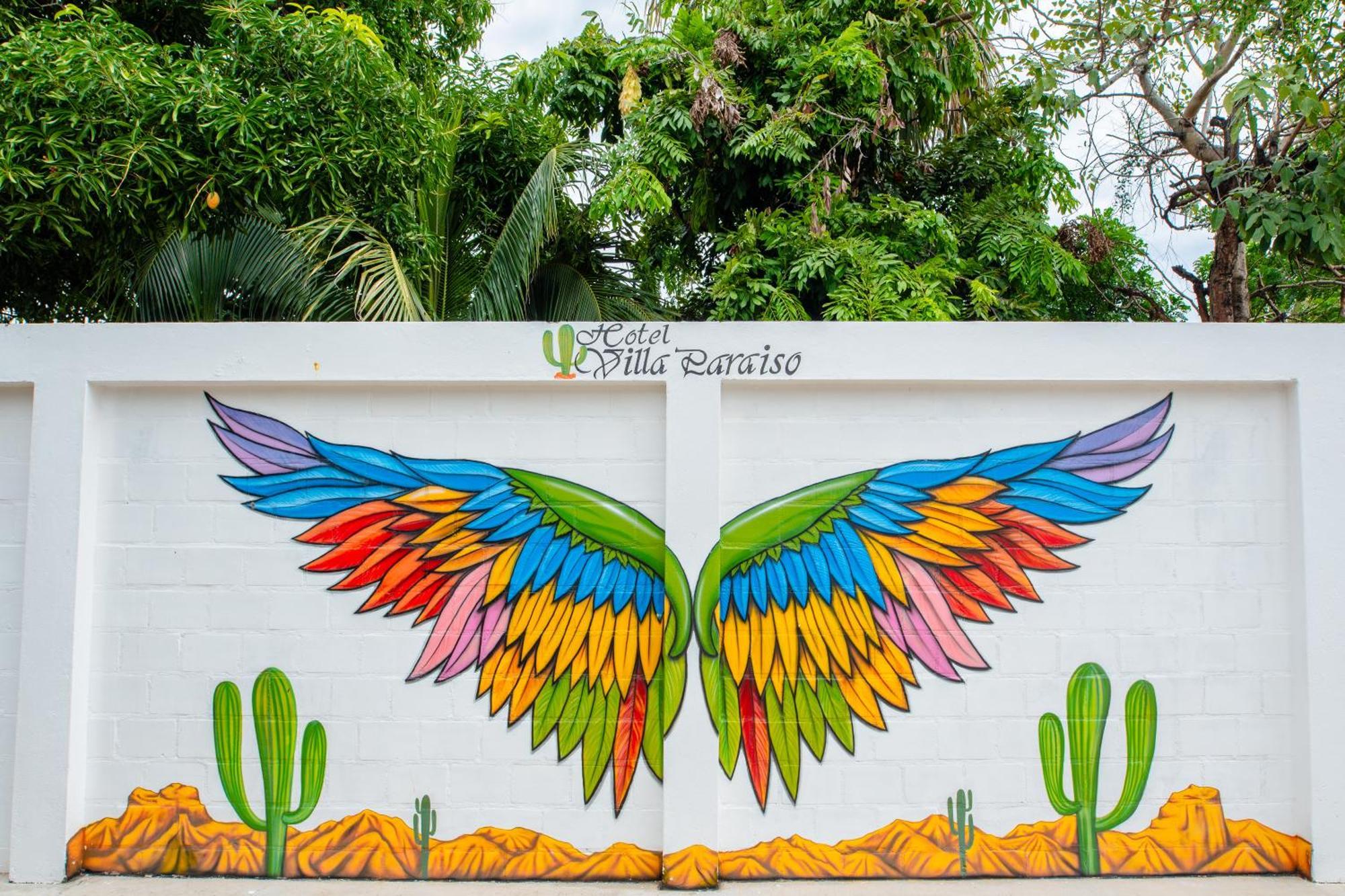 Hotel Villa Paraiso Villavieja Bagian luar foto